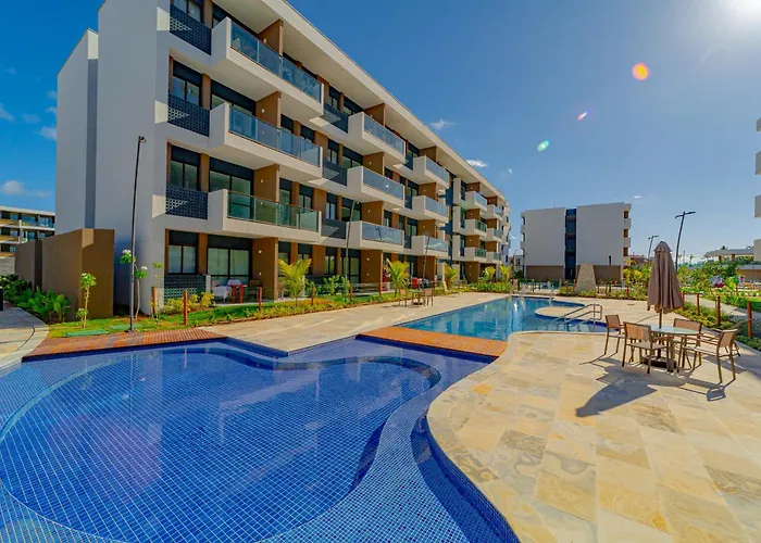 Flat Luxo na praia de Muro Alto - Makia Experience